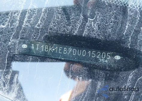 2013 Toyota Avalon Xle z USA, uszkodzony, nr VIN 4T1BK1EB7DU015205